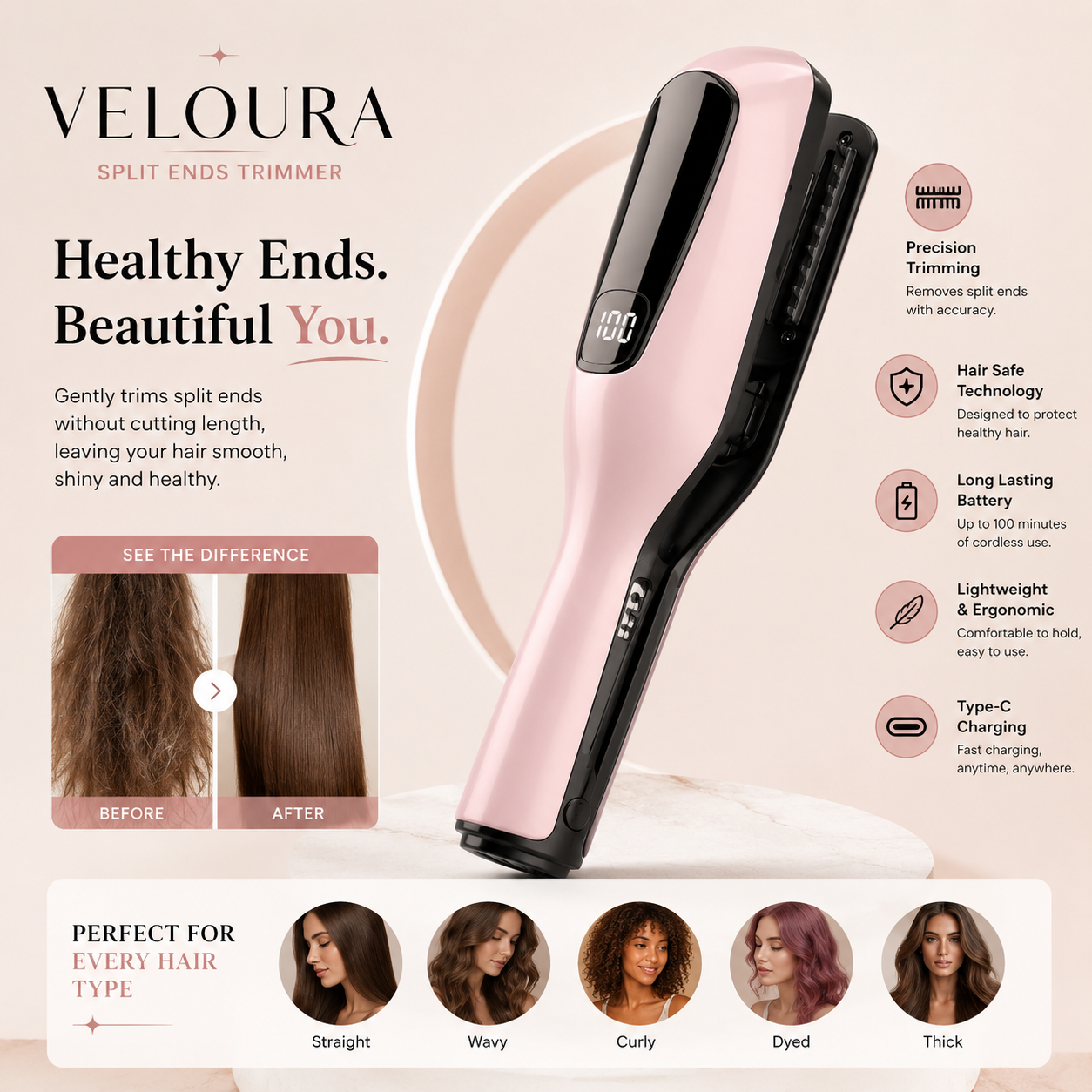 Veloura Split Ends Trimmer